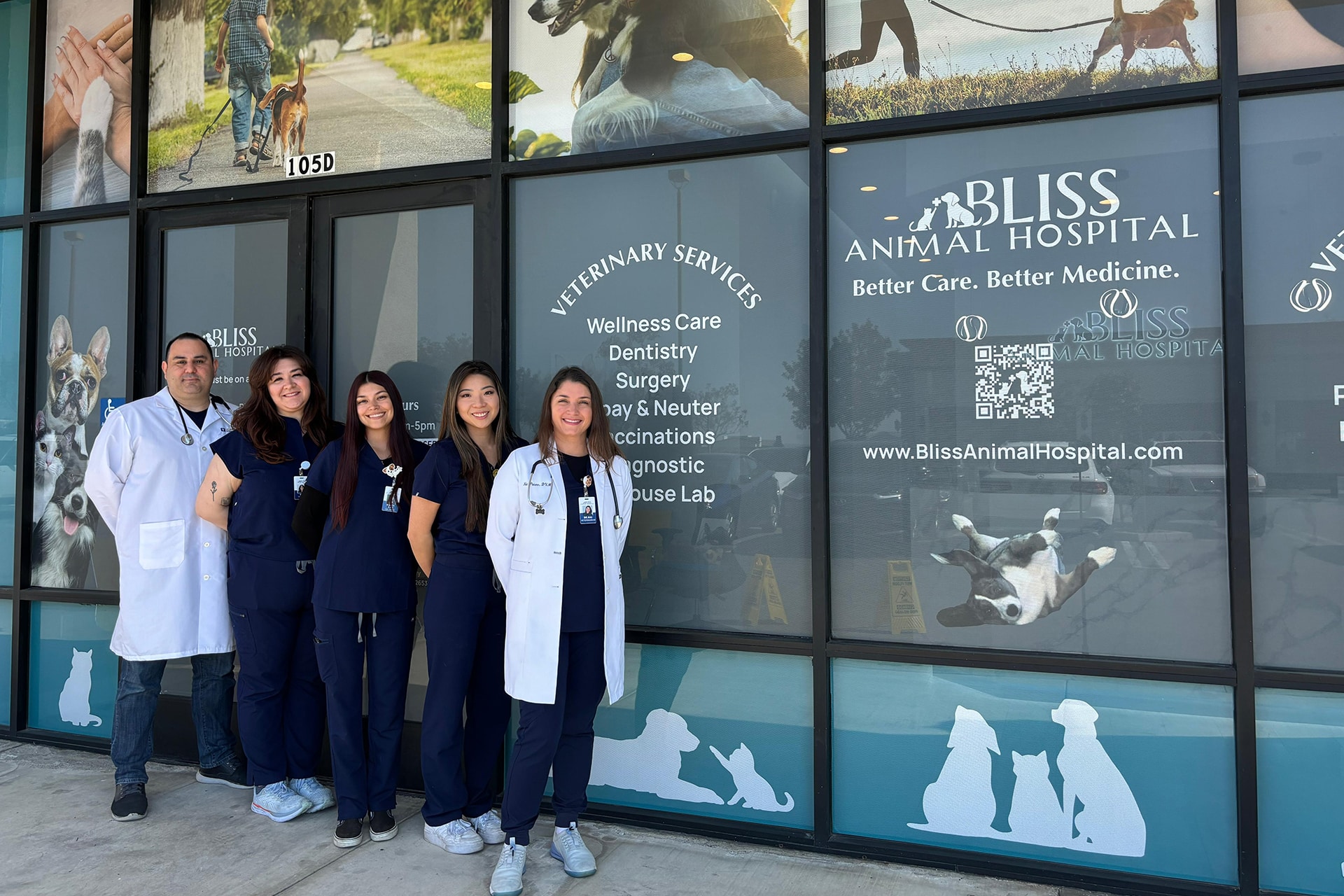 Grand opening RSVP Bliss Animal Hospital south orange county California lake forest